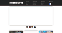 Desktop Screenshot of orchestremascara.net